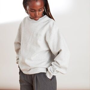 Djerf Avenue Staple Sweatshirt Grey - S